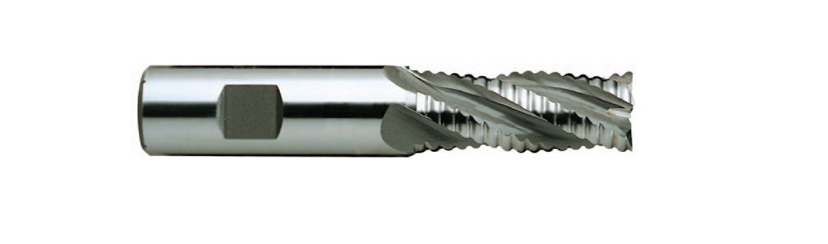 KCT 4 Flute, Roughing End Mill (Coarse Pitch/Centre Cutting) HSSCO
