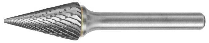 KCT Tungsten Carbide Rotary Burrs - Cone Shape - SM