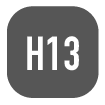 H 13