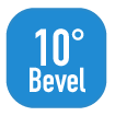 10° Bevel